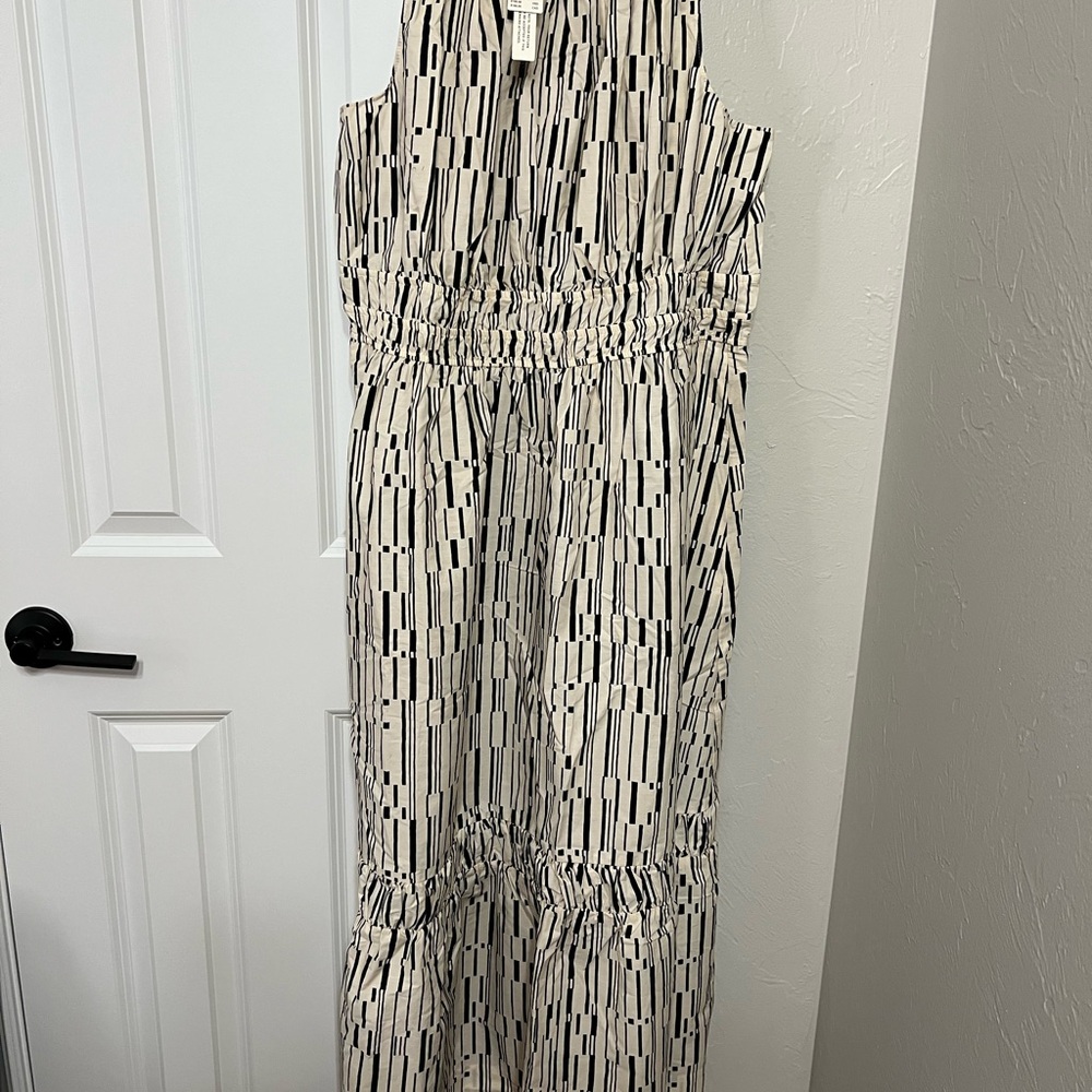 NWT Anthropologie Somerset Maxi Dress: Poplin Halter Edition - Picture 4 of 7